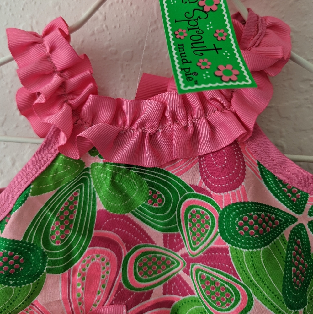 Little Sprouts swing top bloomer set